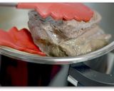 牛すね肉とわけぎの酢味噌和え作り方2写真