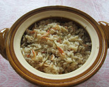 桜えびと塩昆布の炊き込みごはん作り方5写真