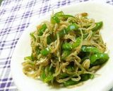 ご飯に♥小女子ちりめんとピーマンの炒め物作り方5写真