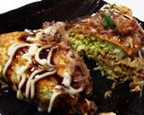 キャベツたっぷり逆広島焼き〜!作り方7写真