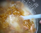 超簡単☆鶏缶となめ茸の炊き込みご飯作り方4写真