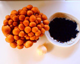 ワカメとしめじのにんにく炒め作り方1写真