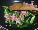 簡単！時短！ピーマンとお肉の焼肉炒め作り方5写真