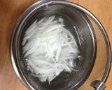新玉ネギとオクラのクリームチーズあえ♫作り方1写真