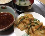 簡単新玉ねぎのかき揚げ焼き作り方6写真