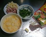 ♪旬♪の筍梅チャーハン作り方1写真