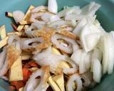 野菜の皮でかき揚げ風作り方1写真