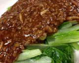 ピリ辛★中華ひき肉あんかけ作り方6写真