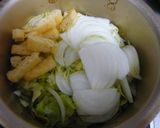 春野菜の味噌汁作り方1写真