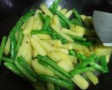 簡単！じゃがいもとインゲンの炒め煮作り方2写真