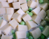 うすいえんどうと高野の卵とじ作り方3写真