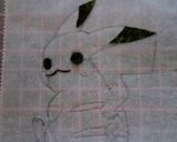 ☆ポケモン　キャラ弁 のり弁　ピカチュウ作り方5写真