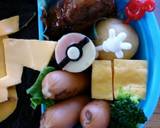 ☆ポケモン　キャラ弁 のり弁　ピカチュウ作り方8写真