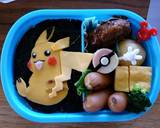 ☆ポケモン　キャラ弁 のり弁　ピカチュウ作り方9写真