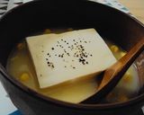 どろ系コーンスープにとろとろの豆腐作り方5写真