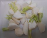 かぶと鶏肉の煮物作り方7写真