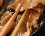 豚薄切ロースを違う味にハニーマスタード焼作り方5写真
