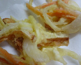 新しょうが・ちくわ・野菜のかき揚げ作り方4写真