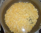 簡単！豆とソーセージの煮込みスープ☆☆作り方1写真