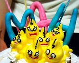 ケーキ飾りの記録／ジョジョ トトロ マギ作り方1写真