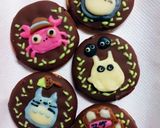 ケーキ飾りの記録／ジョジョ トトロ マギ作り方3写真