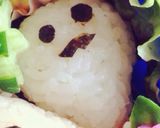 かぶりものシリーズ★なめこキャラ弁作り方4写真