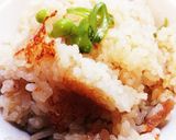 ♪美味しい筍のおこわ♪がつゆと餅で超簡単作り方14写真