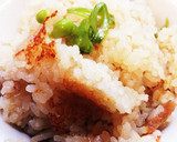♪美味しい筍のおこわ♪がつゆと餅で超簡単作り方14写真