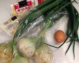 葉玉ねぎ大量消費のねぎ焼き作り方1写真