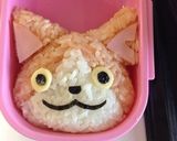 妖怪ウォッチ ☆ジバニャン☆キャラ弁作り方6写真