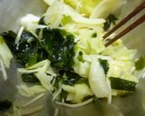 春キャベツとわかめの酢の物作り方6写真