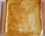 ココナッツオイルで朝食トースト作り方1写真