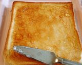 ココナッツオイルで朝食トースト作り方3写真
