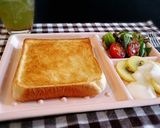 ココナッツオイルで朝食トースト作り方4写真