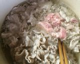 野菜と豚肉のひらひらしゃぶしゃぶ作り方7写真