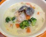 ＊簡単＊野菜たっぷりクラムチャウダー作り方9写真