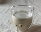 簡単✨お店みたいな大学芋の黒糖きなこラテ作り方2写真