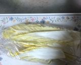 白菜のロールあんかけ作り方3写真