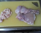鶏もも肉の醤油煮作り方1写真