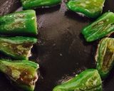 ポン酢であっさり生姜香るピーマンの肉詰め作り方8写真
