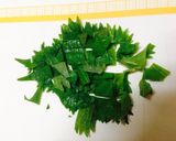 ずぼら飯☆和風しそ和えニョッキ作り方1写真