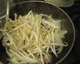 ワンルームご飯★ニラもやし豚スタミナ炒め作り方4写真