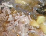 豚バラ肉とたけのことじゃがいもの煮物作り方8写真