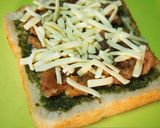 飴色オニオンで♪オニグラ風トースト作り方4写真