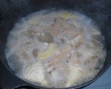 筍と蒟蒻と油揚げの圧力鍋による煮込み作り方1写真