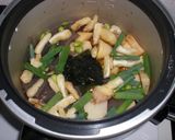 筍と蒟蒻と油揚げの圧力鍋による煮込み作り方3写真