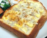 しらすマヨチーズトースト♪作り方2写真