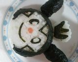 キャラ弁おにぎり♪ポケモン♪ハリマロン♪作り方5写真