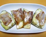 なすの豚ばら焼き★めんつゆマヨがけ作り方7写真