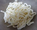 しらす焼うどん作り方1写真